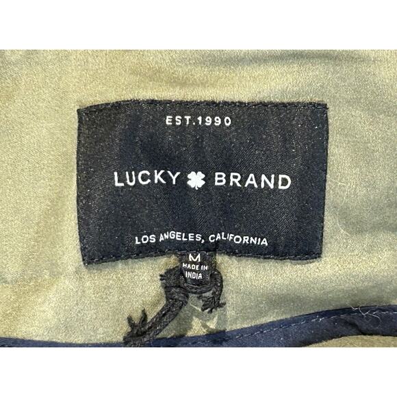 Women's size Medium Lucky Brand Green Utility Jacket - Picture 3 of 3